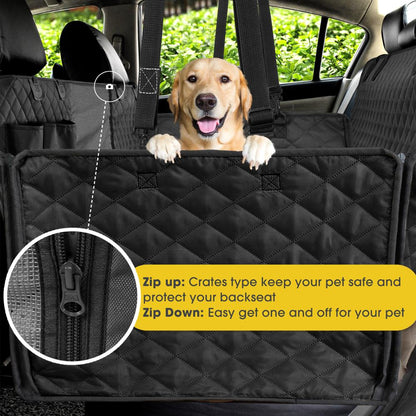 Waterproof Dog Car Seat Cover For Car Rear Back Seat