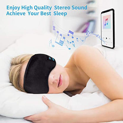 Bluetooth Sleep Eye Mask Sleep with Headphones 5.0