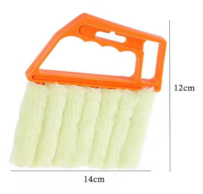 Washable Window Cleaner Microfiber Dust Cleaner Brush For Venetian Air Conditioner