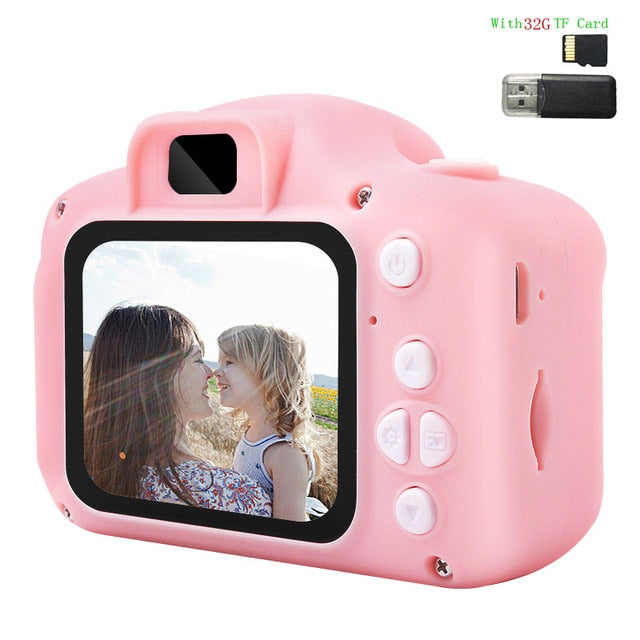 Digital Mini Kids Camera 2 Inch HD 1080P Chargeable