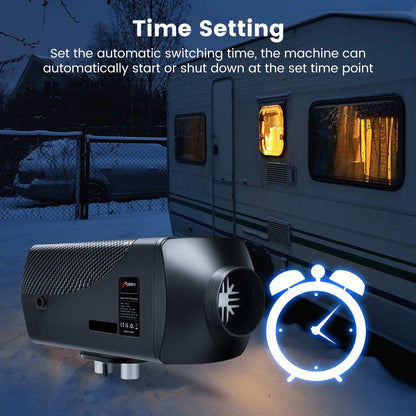 Portable Auto and Boat Heater 5-8KW 12V With Remote Control LCD Monitor