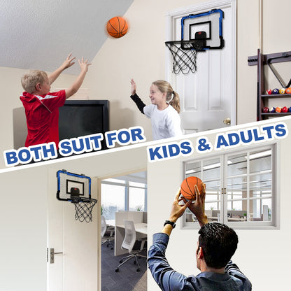 Door Hanging Mini Basketball Hoop for Indoor Play