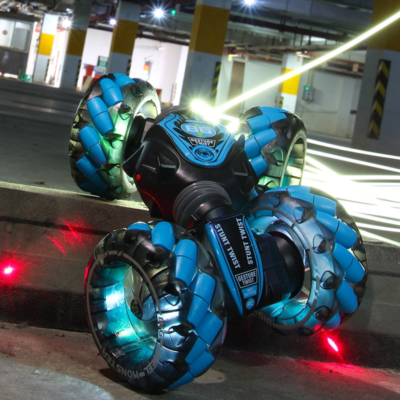 RC Stunt remote control car with lights